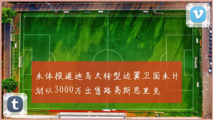 米体报道迪乌夫转型边翼卫国米计划以3000万出售路易斯恩里克